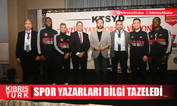 Spor yazarları bilgi tazeledi