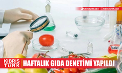 Haftalık gıda denetimlerinde tavsiye dışı bitki koruma ürünü içeren 1 yerli ürüne rastlandı