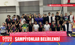 Badmintonun şampiyonları belirlendi