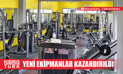 FITNESS SALONUNA YENİ EKİPMANLAR KAZANDIRILDI