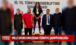 KKTC Halter ve Vücut Geliştirme Federasyonu milli sporcusu Serpil Özkan’dan Türkiye Şampiyonluğu