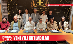 Yeni yılı kutladılar