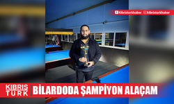 Bilardoda 10 top şampiyonu Bilge Alaçam