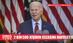 ABD Başkanı Joe Biden, yaklaşık 2 bin 500 kişinin cezasını hafifletti