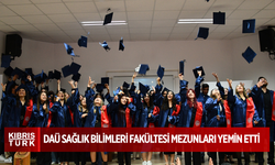 DAÜ Sağlık Bilimleri Fakültesi, güz dönemi mezunları için mesleki yemin töreni düzenledi