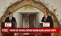 Tatar ve Yılmaz ortak basın açıklaması yaptı