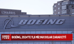 Boeing, 2024'te 11,8 milyar dolar zarar etti