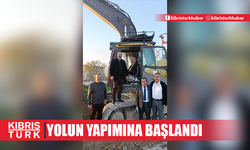 Güvercinli-Kavşağı-Tenten Yolu Arasındaki Yolun Yapımına Başlandı