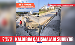 Çatalköy-Esentepe Belediyesi Kaldırım Çalışmaları Devam Ediyor