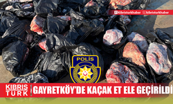 Gayretköy’de 520 kilo kaçak et ele geçirildi