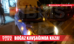 Lefkoşa-Girne Yolu Boğaz Kavşağında Kaza!