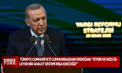 Türkiye Cumhuriyeti Cumhurbaşkanı Erdoğan: “Etkin ve hızlı işleyen bir adalet sistemi inşa edeceğiz”