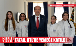 Tatar Antalya Gastronomi Yarışmasında “Yılın En İyi Lisesi” ödülünü alan HTL'de yemeğe katıldı