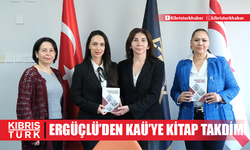 NEŞE ERGÜÇLÜ’DEN KAÜ’YE KİTAP TAKDİMİ