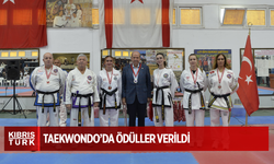 Taekwondo’da ödüller verildi