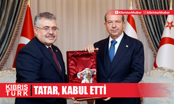 Cumhurbaşkanı Ersin Tatar TBMM Güvenlik ve İstihbarat Komisyonu heyetini kabul etti