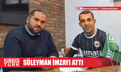 Süleyman imzayı attı