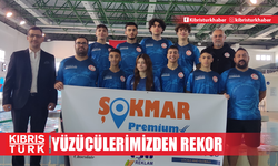 Yüzücülerimizden rekor