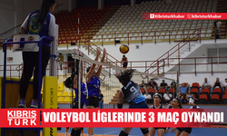 Voleybol liglerinde 3 maç oynandı