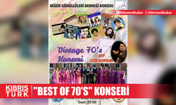 Gazimağusa Belediyesi’nden "BEST OF 70'S" konseri