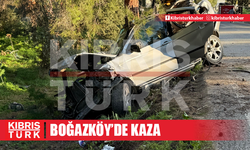 Boğazköy'de kaza