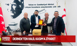 SALİHLİ MUHTARLAR DERNEĞİ'NDEN HALİL KASIM'A ZİYARET