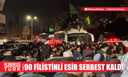 Gazze'de ateşkes ve esir takası anlaşması kapsamında 90 Filistinli esir serbest bırakıldı