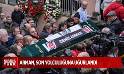 Gazeteci Deniz Arman, son yolculuğuna uğurlandı