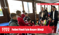 İlkokullar Arası Futbol Finali İçin Başarı Dileği