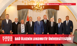 "DAÜ, Ülkenin Lokomotif Üniversitesidir"