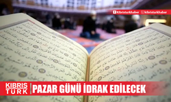 Miraç Kandili pazar günü idrak edilecek