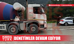 POLİSİN KAMYON ARAÇLARA YÖNELİK DENETİMLERİ DEVAM EDİYOR…