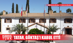 Cumhurbaşkanı Tatar, Türkiye Cumhuriyeti  Aile ve Sosyal Hizmetler Bakanı Göktaş’ı kabul etti