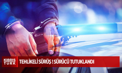 Tehlikeli sürüş yapan araç sürücüsü tutuklandı