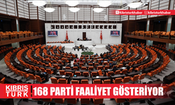 Türkiye'de 168 siyasi parti faaliyet gösteriyor