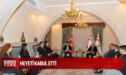 Cumhurbaşkanı Tatar, Bağımsız Gençlik Derneği heyetini kabul etti