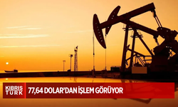 Brent petrolün varili 77,64 dolardan işlem görüyor