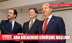 Liderlerin ara bölgedeki görüşmesi başladı