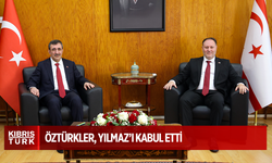 Meclis Başkanı Öztürkler, TC Cumhurbaşkanı Yardımcısı Yılmaz’ı kabul etti