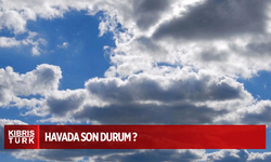 Hava hafta boyunca bulutlu… Cuma hafif sağanak yağmurlu