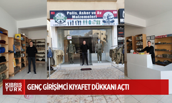 GENÇ GİRİŞİMCİ KIYAFET DÜKKANI AÇTI
