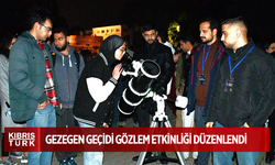 DAÜ’de gezegen geçidi gözlem etkinliği düzenlendi