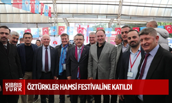 Cumhuriyet Meclisi Başkanı Ziya Öztürkler Hamsi Festivaline katıldı