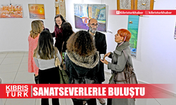 Doğa ve Ben kitabı ve sergisi Lefkoşa’da sanatseverlerle buluştu