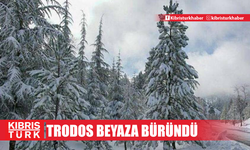 Trodos yeniden beyaza büründü