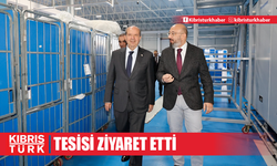 Cumhurbaşkanı Tatar, Horeca Laundry tesisini ziyaret etti