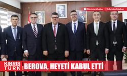 Berova, Türkiye’den gelen heyetleri kabul etti
