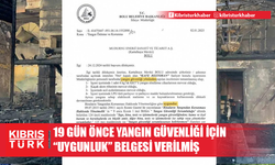 "UYGUNLUK" belgesi verilmiş