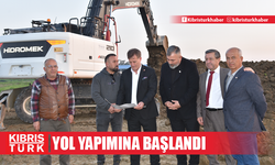 Çayönü- Güvercinlik yolunun yapımına başlandı