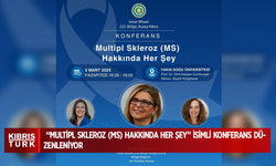 “Multipl Skleroz (MS) Hakkında Her Şey” isimli konferans düzenleniyor